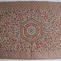 Image of Exceptional Patchwork Quilt Cover